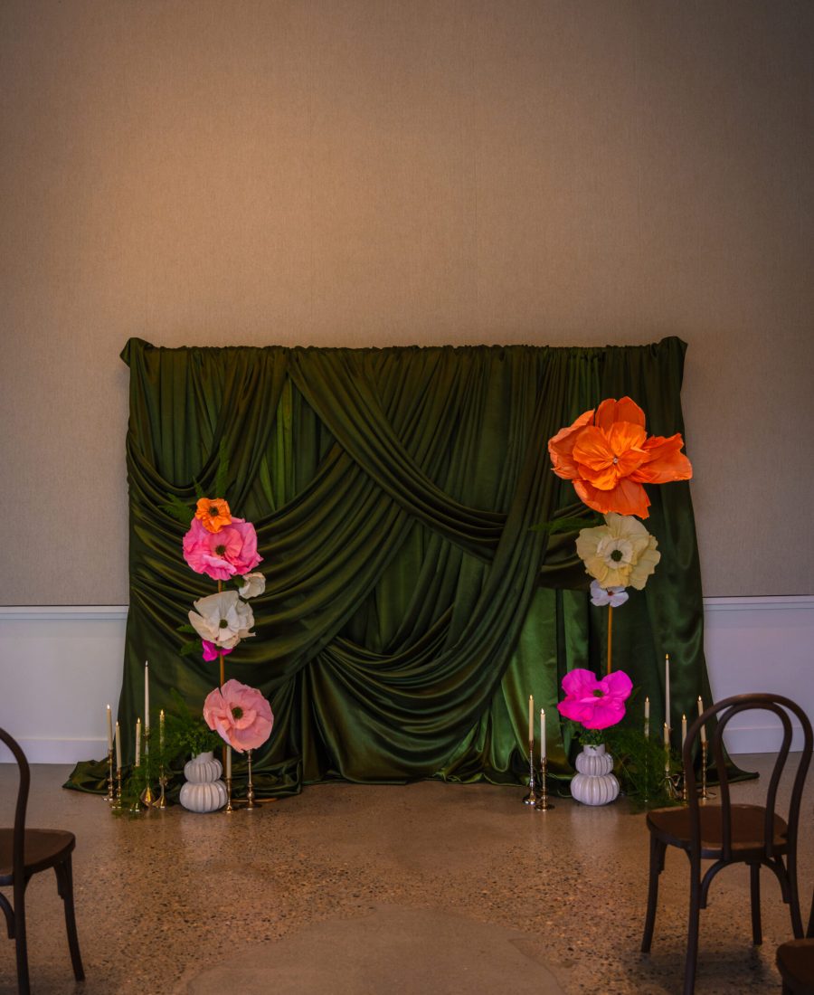 Wedding draping